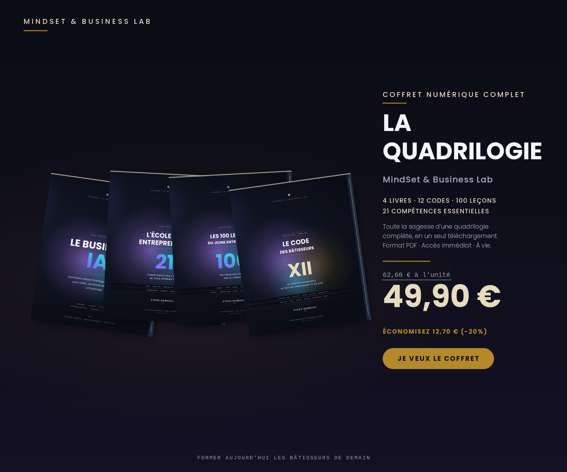 La Quadrilogie — Coffret Numérique Complet
