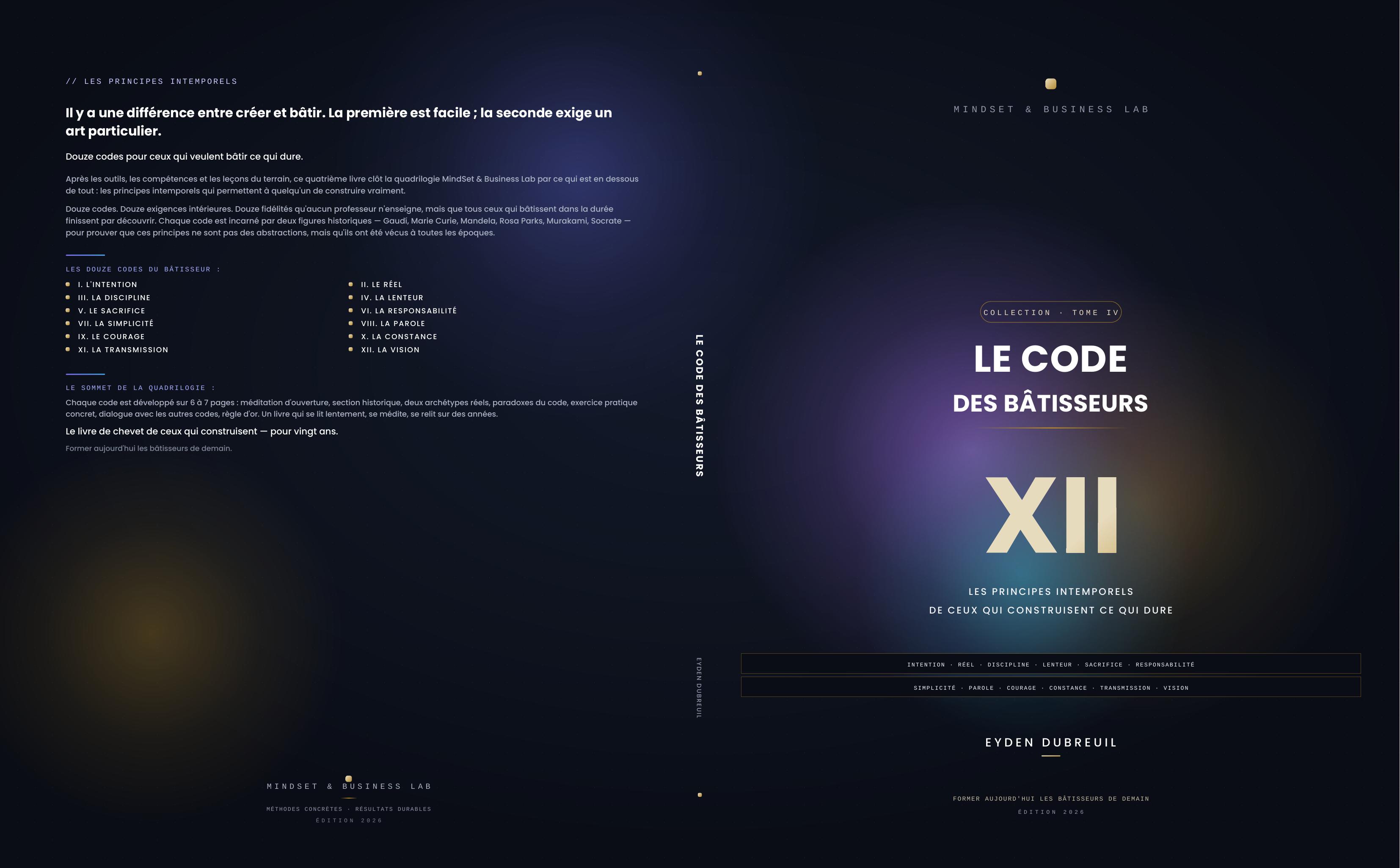 Le Code des Bâtisseurs