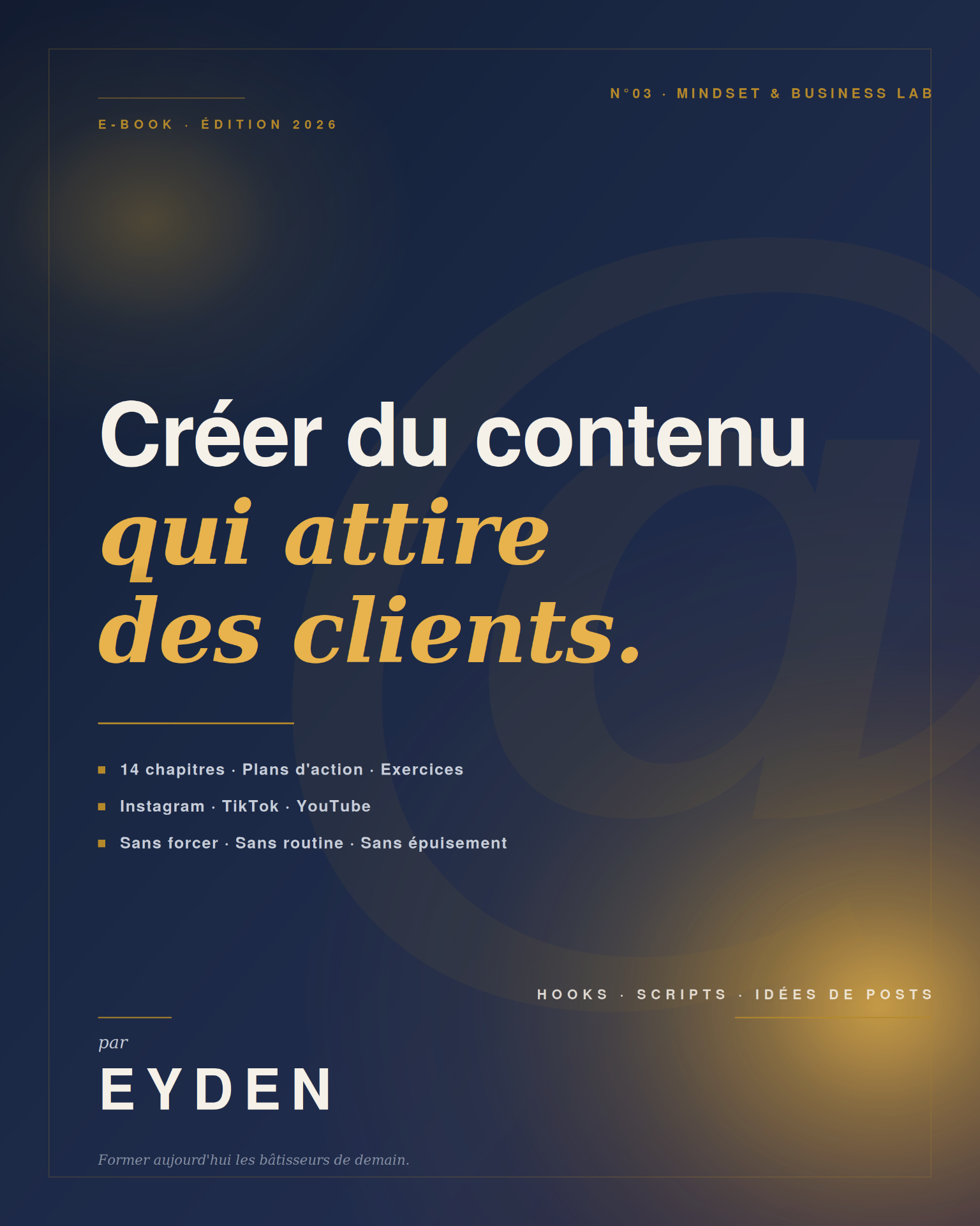 Créer du contenu qui attire des clients